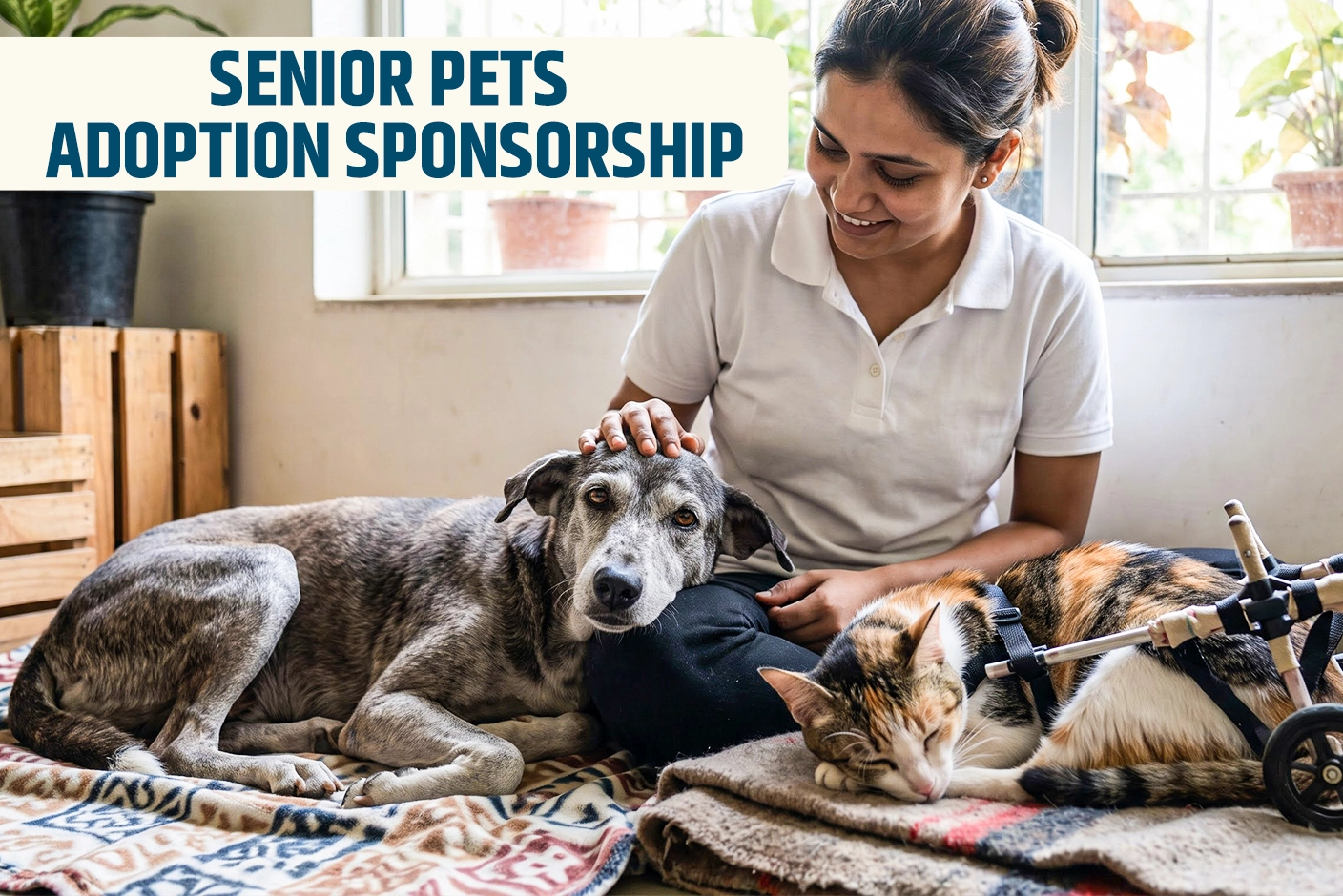 Special Needs & Senior Pet Adoption Sponsorship
