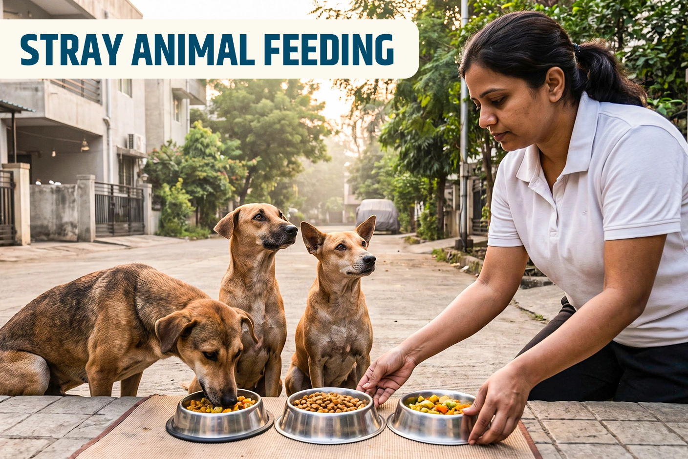 Daily Stray Animal Feeding & Meal Drive