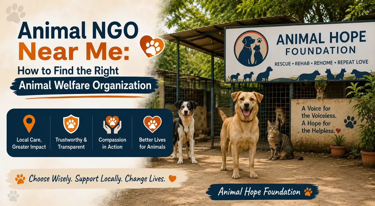 Animal NGO Near Me: How to Find the Right Animal Welfare Organization
